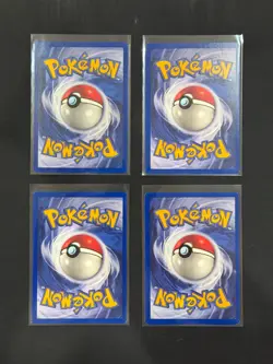 Pokemon The First Movie Black Star Promo Cards Set Of 4 Near Mint - Image 2