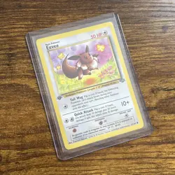 Pokemon TCG Eevee Jungle 1st Edition Card 51/64, Regular Common, Beautiful NM - Image 3