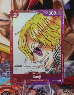 Sanji - ST01-004 - Promo - One Piece Card Game - Film RED N/M - Image 1
