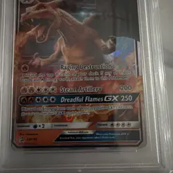 Pokemon TCG Charizard GX Detective Pikachu Black Star Promo Card SM195 PSA 9 - Image 3