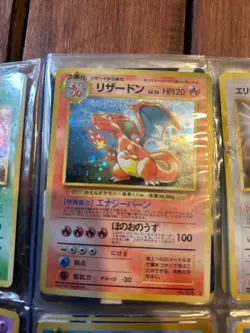 Charizard Japanese pokemon card 1996 not PSA graded excellent condition - Image 1