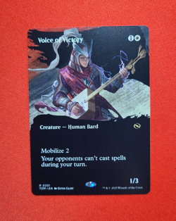 Voice of Victory 0331 x1, NM/Mint pack fresh, MTG Tarkir Dragonstorm, non foil - Image 1