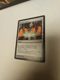 Blasting Station Fifth Dawn Artifact Card Magic The Gathering Light Play LP - Image 2