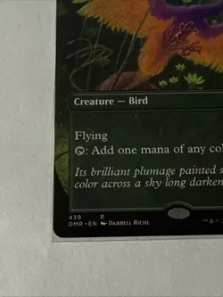 Birds of Paradise Borderless #439 Dominaria Remastered Magic: The Gathering - Image 4