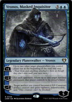 MTG Vronos, Masked Inquisitor (729) | NM | Commander Masters {CMM} - Image 1