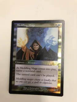 Meddling Mage Planeshift Foil - Image 1