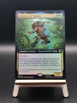Kraven the Hunter (Extended Art Foil) - #273 - Rare - Marvel's Spider-Man - SPM - Image 1