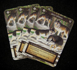 Sorcery Contested Realm Beta GREY WOLVES x 4 Ordinary Earth - Image 1