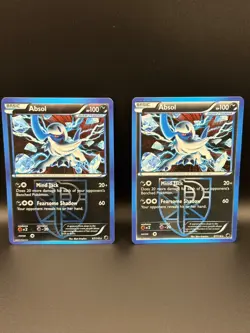Absol Reverse Holo & Holo Rare Lot #67/116 Pokemon Card 2013 Plasma Freeze LP - Image 1