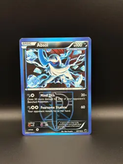 Absol Reverse Holo & Holo Rare Lot #67/116 Pokemon Card 2013 Plasma Freeze LP - Image 2