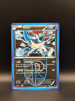 Absol Reverse Holo & Holo Rare Lot #67/116 Pokemon Card 2013 Plasma Freeze LP - Image 4