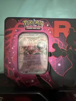 Pokemon TCG Team Rocket Tin Collection (3) Destined Rivals, No Packs, Has Promos - Image 4