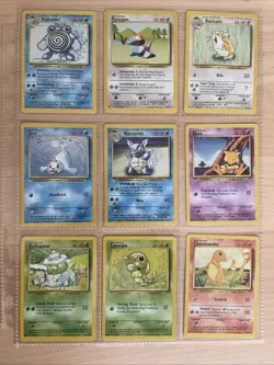 Pokemon Base Set Unlimited Card Lot - 76 Count - Image 5