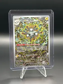 Pokemon Center Stamped Magneton 159 Surging Sparks Black Star Promo - Image 1