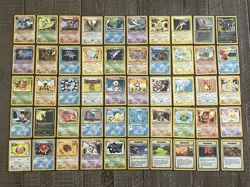 Pokemon TCG Neo Revelation 1st Edition #15-64 Non-Holo Complete Set NM - Image 1