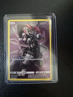 Pokemon TCG Armored Mewtwo SM228 Black Star Promo Card - Image 1