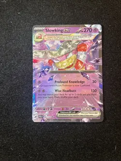 Pokemon TCG Slowking ex Scarlet & Violet - Paldea Evolved 086/193 Holo Double... - Image 1