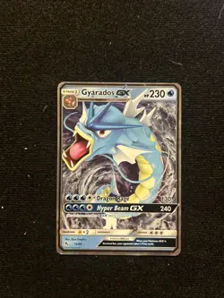Pokemon TCG Gyarados GX Hidden Fates 16/68 Holo Ultra Rare - Image 2