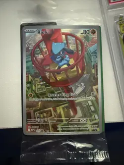 Pokemon Riolu Black Star 010 Mega Evolutions ETB Promo - SEALED PACK - - Image 1