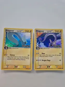 Pokemon Dragonair ex Delta Species Holo 41/113 + 42/113 • Rare 2 Card Lot - Image 1