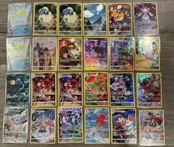 Pokemon TCG: Full Art Illustration Rare- Lot of 24 English Pack Fresh/NM - Image 1