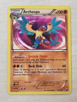 NM Archeops - Holofoil 110/108 Dark Explorers Pokemon TCG - Image 1