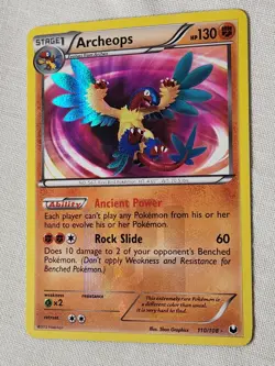NM Archeops - Holofoil 110/108 Dark Explorers Pokemon TCG - Image 3