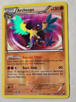 NM Archeops - Holofoil 110/108 Dark Explorers Pokemon TCG - Image 4