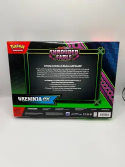 Pokemon Shrouded Fable Greninja ex Special Illustration Collection - Sealed Box - Image 3