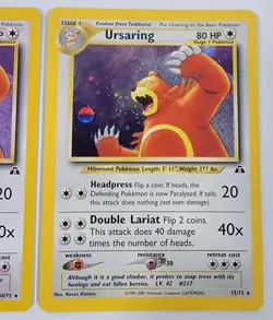 Pokemon TCG - Ursaring 15/75 Neo Discovery 2001 - Holo Rare & Non Holo - MINT - Image 3