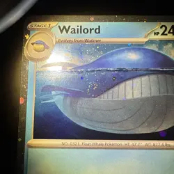 SWIRL 🌀 Wailord | 041/159 | Journey Together | Cosmos Promo | Pokemon TCG - Image 3