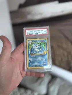 2021 POKEMON SWSH CELEBRATIONS #2/102 BLASTOISE HOLO CLASSIC COLLECTION PSA 9 - Image 3