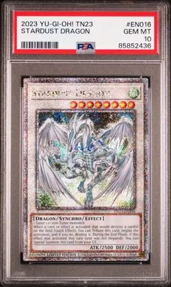 2023 YU-GI-OH! 25TH ANNIVERSARY TIN STARDUST DRAGON PSA 10 - Image 1