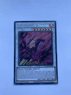DOOD-EN039 Bramble Rose Dragon Secret Rare Yu-Gi-Oh Card 1st Edition NM New - Image 1