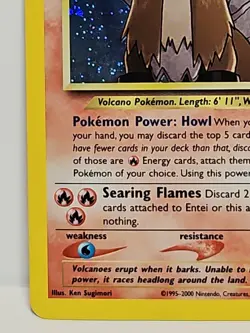 Entei Neo Revelation 6/64 Holo Rare Unlimited Pokemon Card HP - See Pictures - Image 3