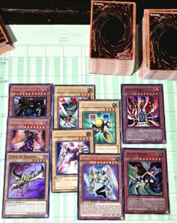 Yugioh! Retro Card Lot & Valkyrion The Magna Warrior Plus 50 Random Common/Rares - Image 1