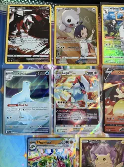 Pokemon Tcg English Full Art & Vstar Lugia & EX & AR & Celebrations Cards Bundle - Image 2