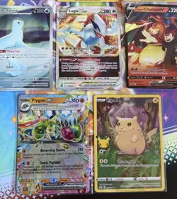 Pokemon Tcg English Full Art & Vstar Lugia & EX & AR & Celebrations Cards Bundle - Image 4