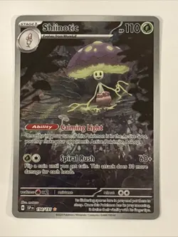 Pokemon TCG Shiinotic Holo Illustration Rare Card 194/191SV08 Surging Sparks NM - Image 1