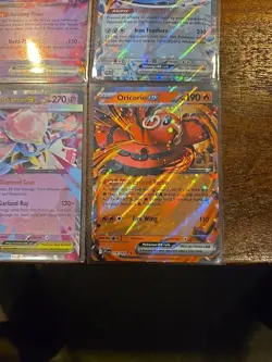 Pokemon TCG Lot of 4 PFL EX Cards Mismagius Empoleon Mega Diancie Oricorio EX NM - Image 4