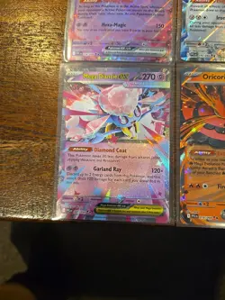 Pokemon TCG Lot of 4 PFL EX Cards Mismagius Empoleon Mega Diancie Oricorio EX NM - Image 5