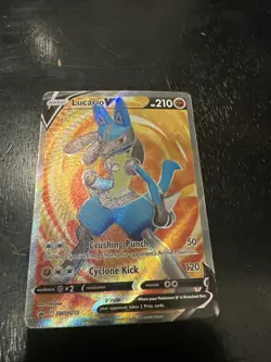 Lucario V Promo SWSH: Sword & Shield Promo Cards SWSH213 Lp - Image 1
