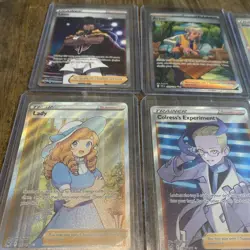 Pokemon Trainer Cards Lot Of 12 Irida, Arven, Leon, Lady, Wallace Etc M/NM - Image 4