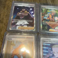 Pokemon Trainer Cards Lot Of 12 Irida, Arven, Leon, Lady, Wallace Etc M/NM - Image 5