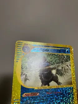 Pokemon - Feraligatr (Expedition Base Jumbo box topper reverse holo card - 2/12) - Image 4