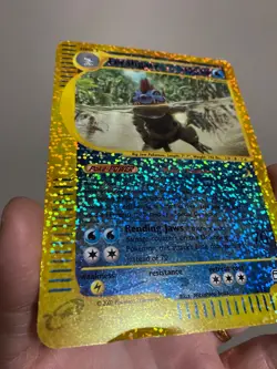 Pokemon - Feraligatr (Expedition Base Jumbo box topper reverse holo card - 2/12) - Image 5