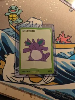 Neetoking #0034 Dysfunctional Passholder Pokenot Pokenots 151 Card Nidoking - Image 1