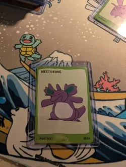 Neetoking #0034 Dysfunctional Passholder Pokenot Pokenots 151 Card Nidoking - Image 2