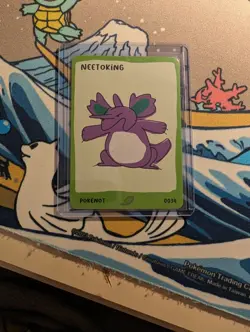 Neetoking #0034 Dysfunctional Passholder Pokenot Pokenots 151 Card Nidoking - Image 3