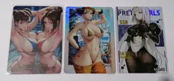Batch of 3x Mixed Waifu Cards Goddess Story ACG - Image 1